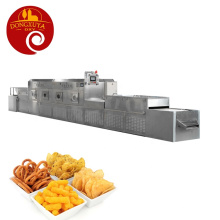Microwave Special Flavor Food Snack Sterilization  Drying Machine